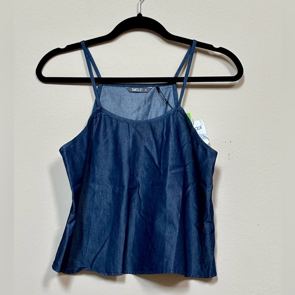 Denim Blue Women's Top